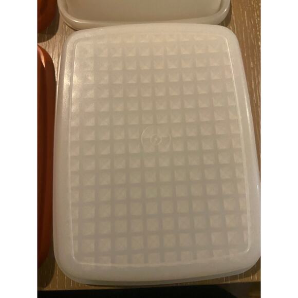 Lot of 2 Tupperware 1970s Vintage Season - Serve Meat Marinade Container 1518-3 - Picture 6 of 9